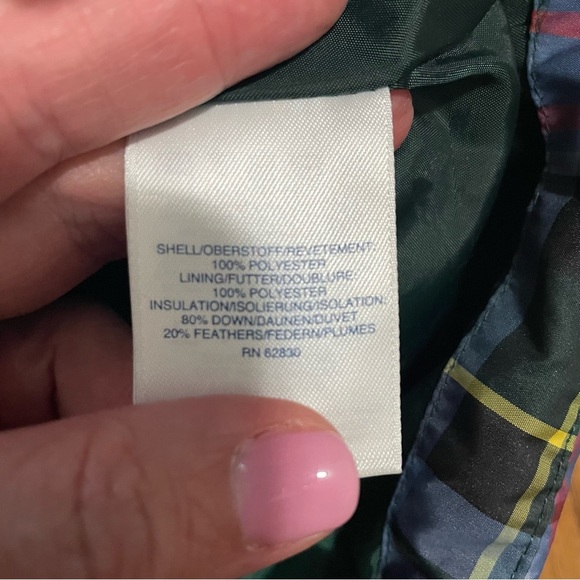 Lands End Ladies Puffer Vest Size Small - Picture 8 of 9